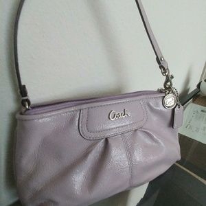 Coach Lavender Clutch Purse